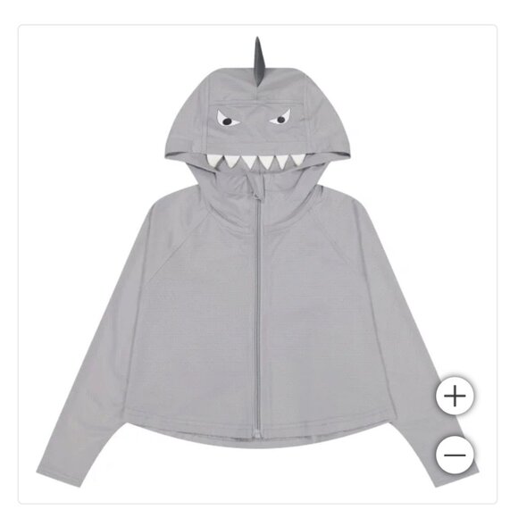 Hazel + Harper Kids (Unisex) UPF Swim Cover Up - SHARK!!!  NWT  One Size (2T-4T) - Picture 7 of 10